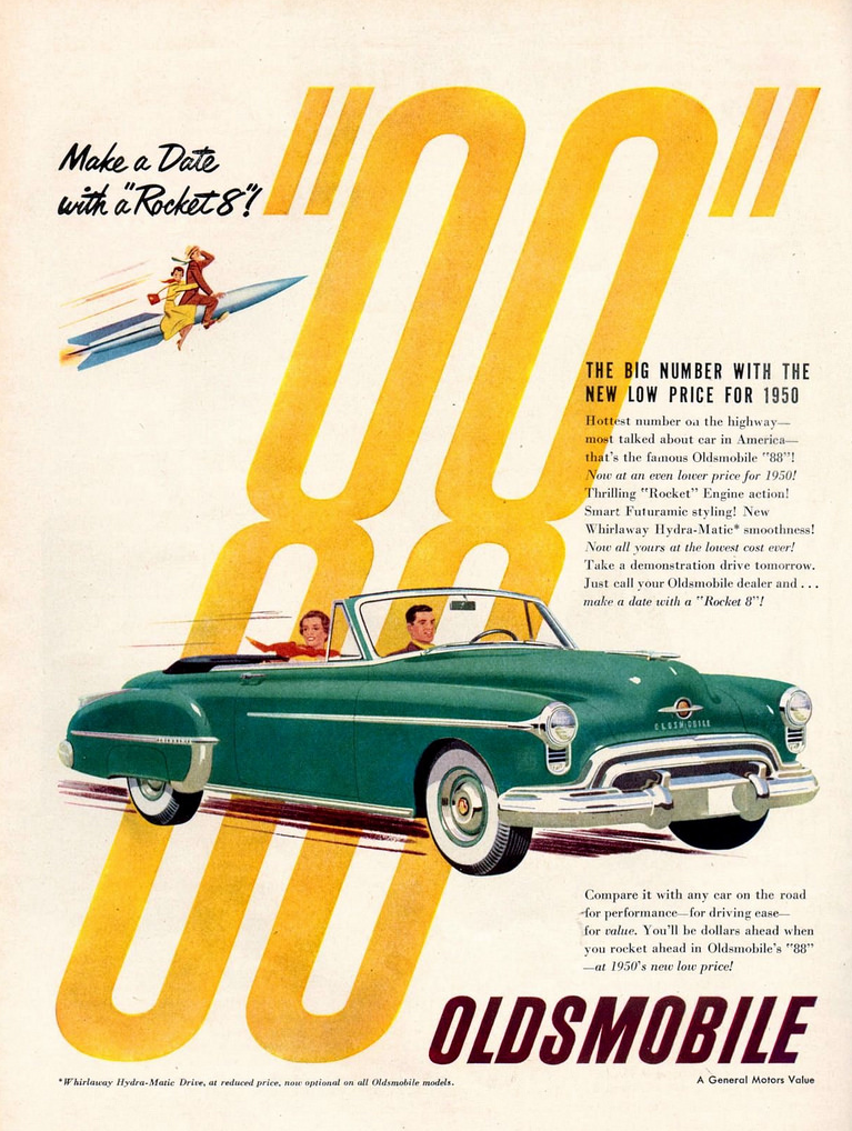 1950 Oldsmobile Ad