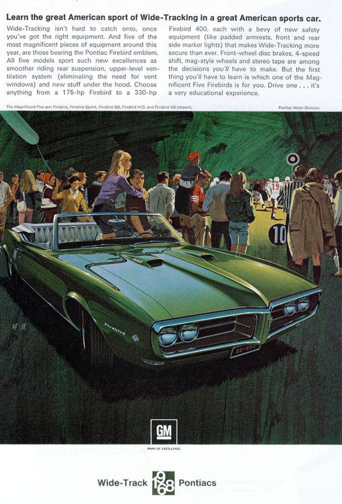 1968 Pontiac Firebird Ad 