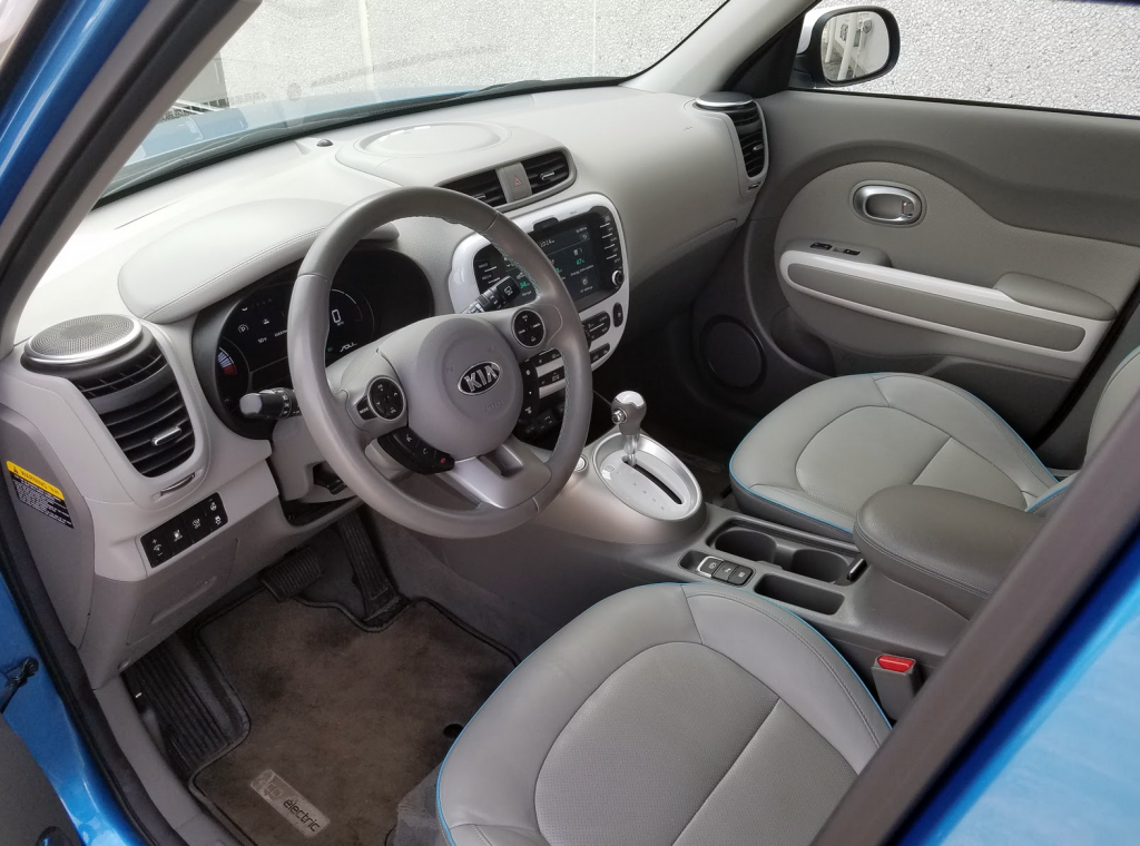 Kia Soul EV interior 