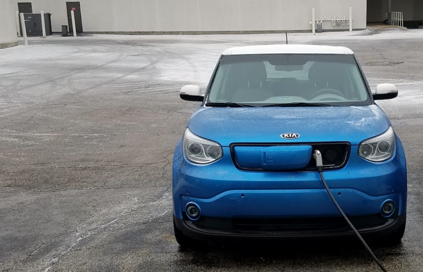 Kia Soul EV Charging 