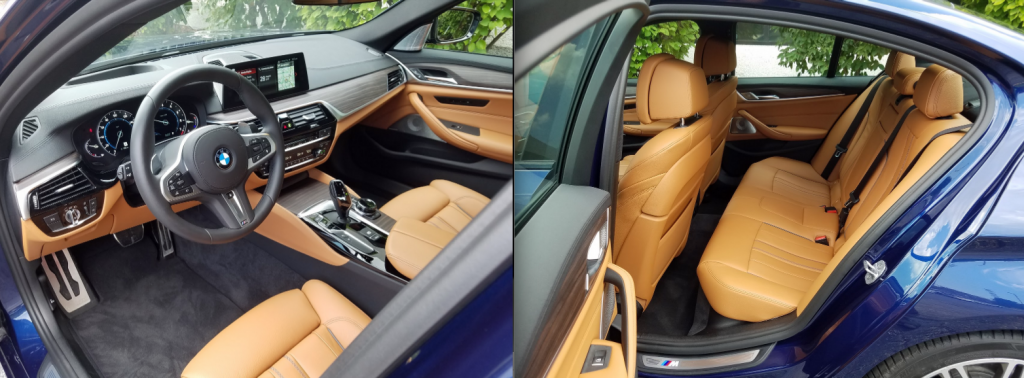 2018 BMW M550i Cabin