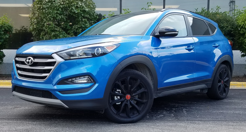 2017 Hyundai Tucson in Caribbean Blue