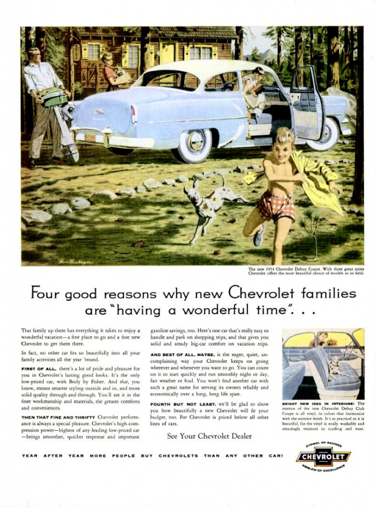 1954 Chevrolet Ad 