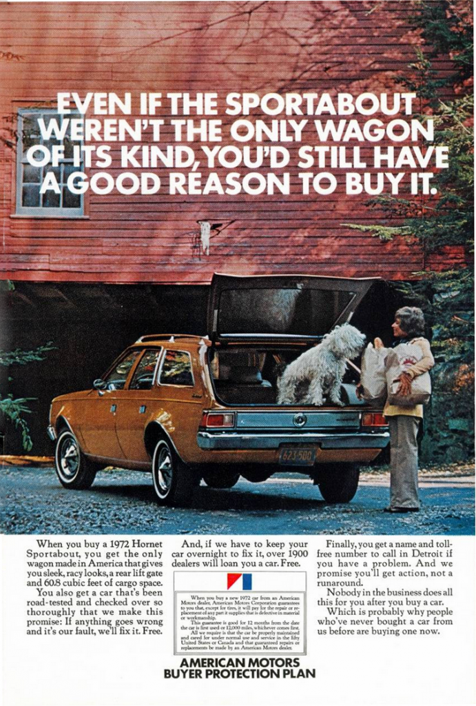 1972 AMC Hornet Ad