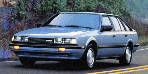 1986 Mazda 626 Hatchback Sedan 