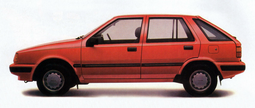 1986 Hyundai Excel Sedan 