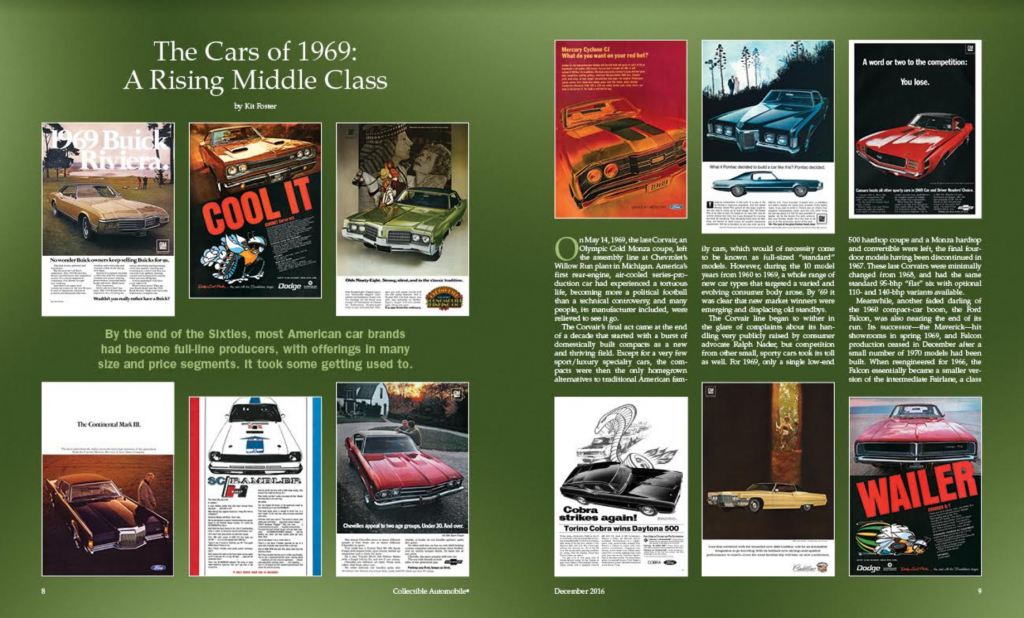 Collectible Automobile Magazine, Society of Automotive Historians Awards