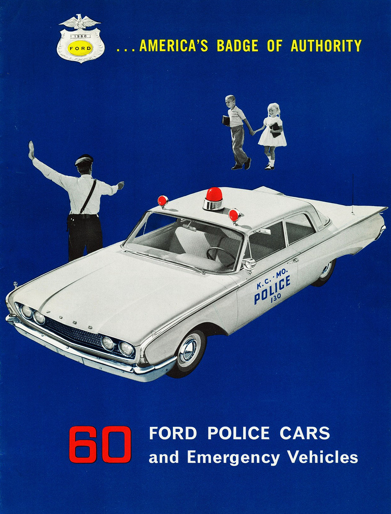 1960 Ford Police Vehicle Brochure 