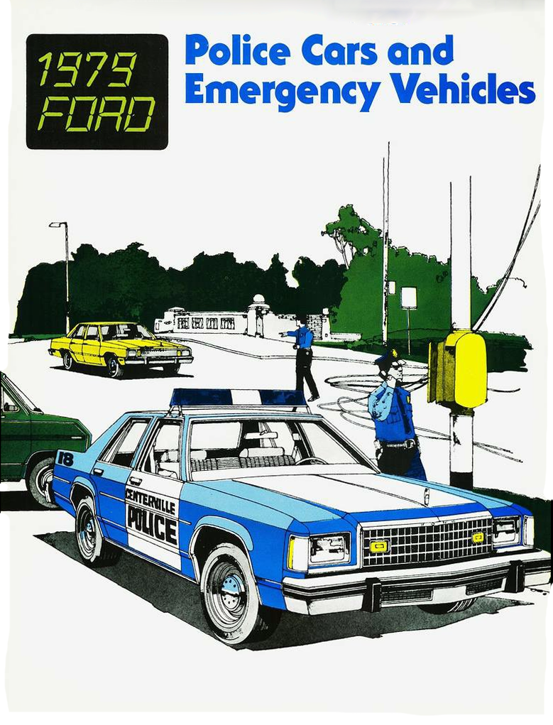 1979 Ford Polive Vehicle Brochure