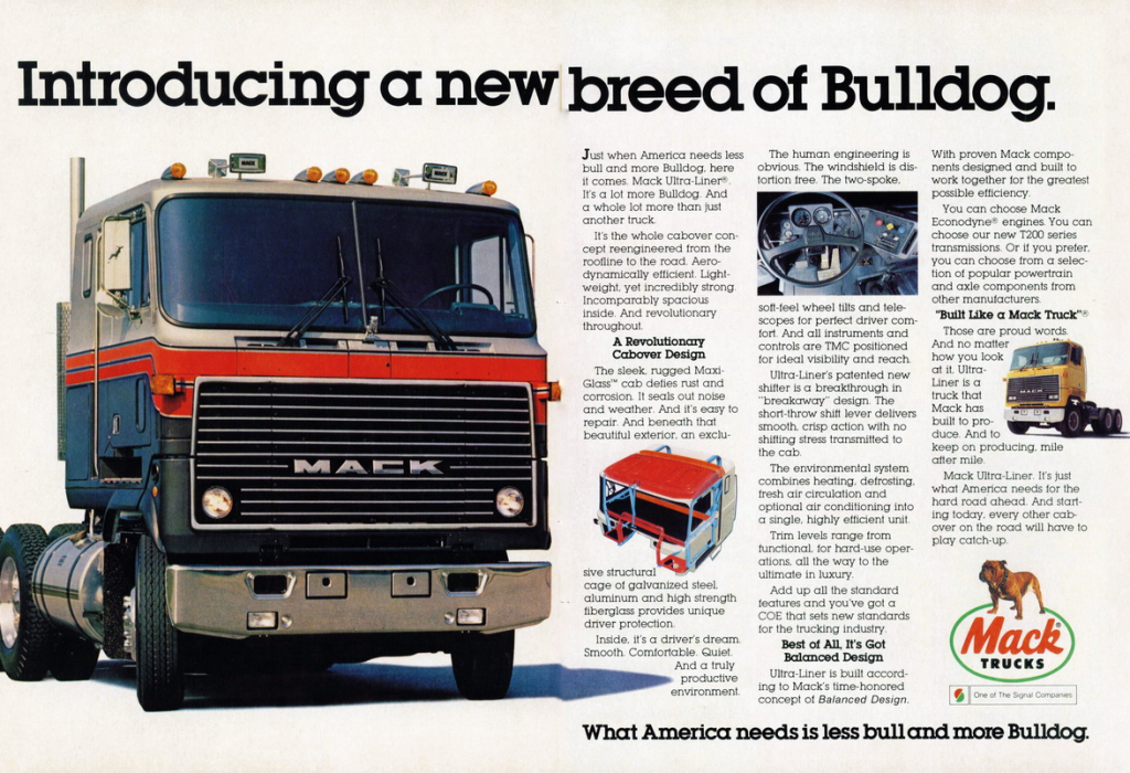 1983 Mack Truck Ad 