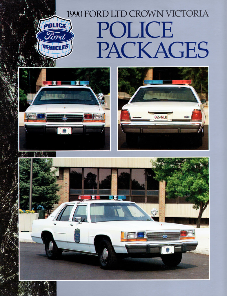1990 Ford Police Vehicle Brochure 
