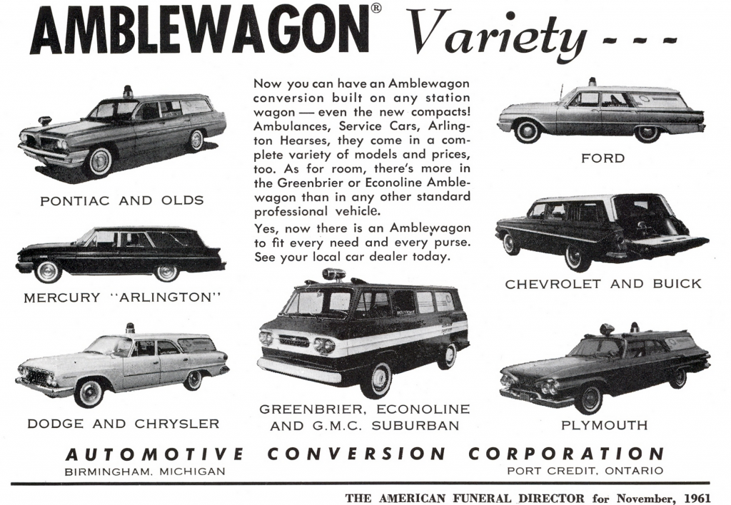 1961 Amblewagon Ad 