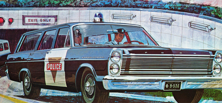 1965 Ford Police Car 