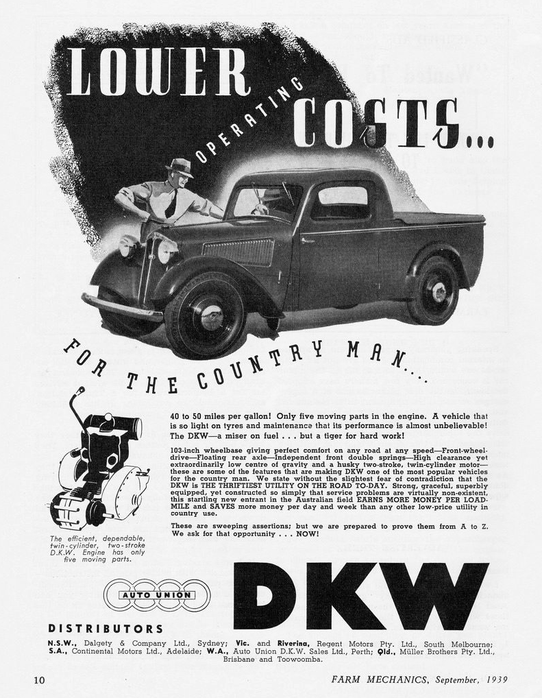 1939 DKW Ute
