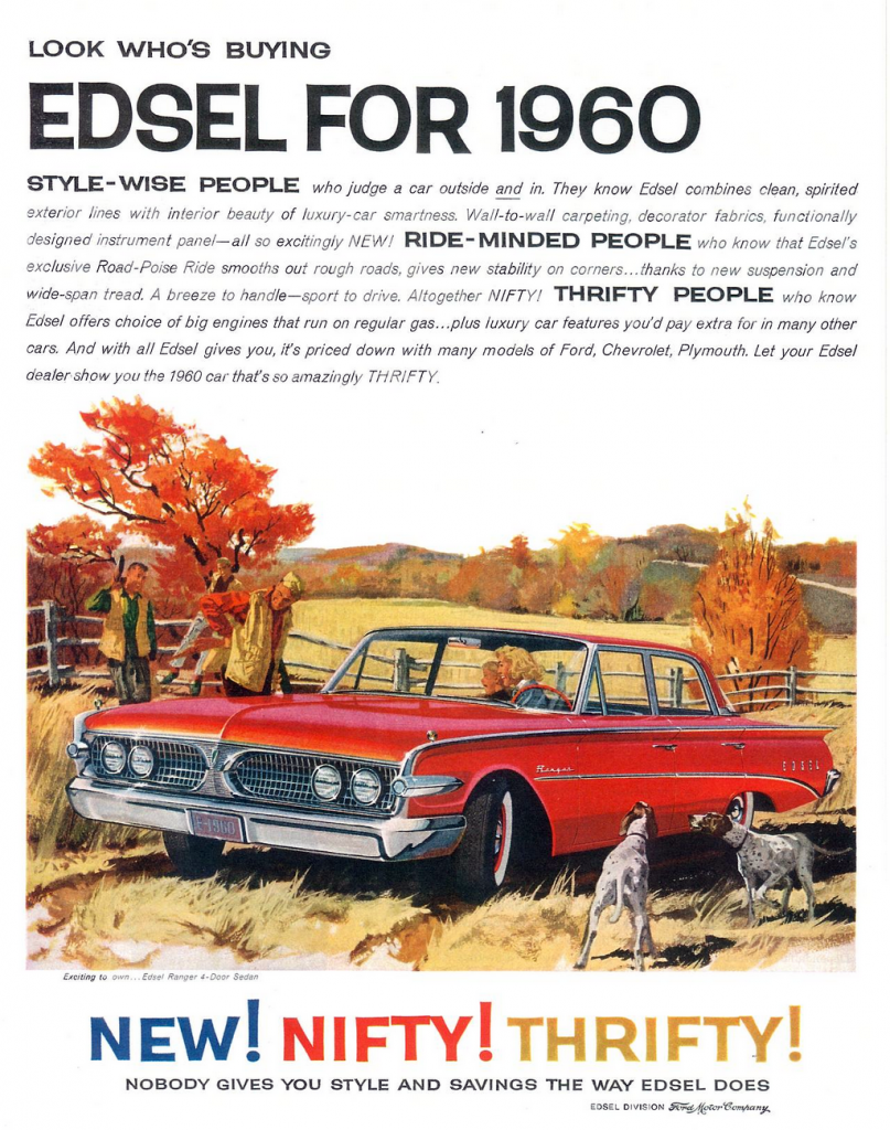 1960 Edsel Ad 