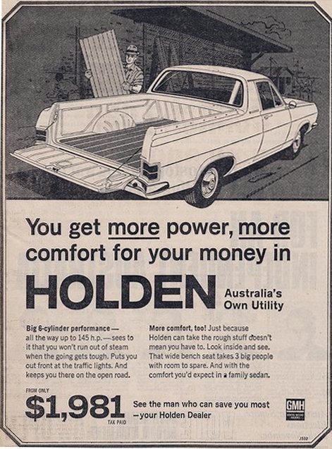 1967 Holden Ute