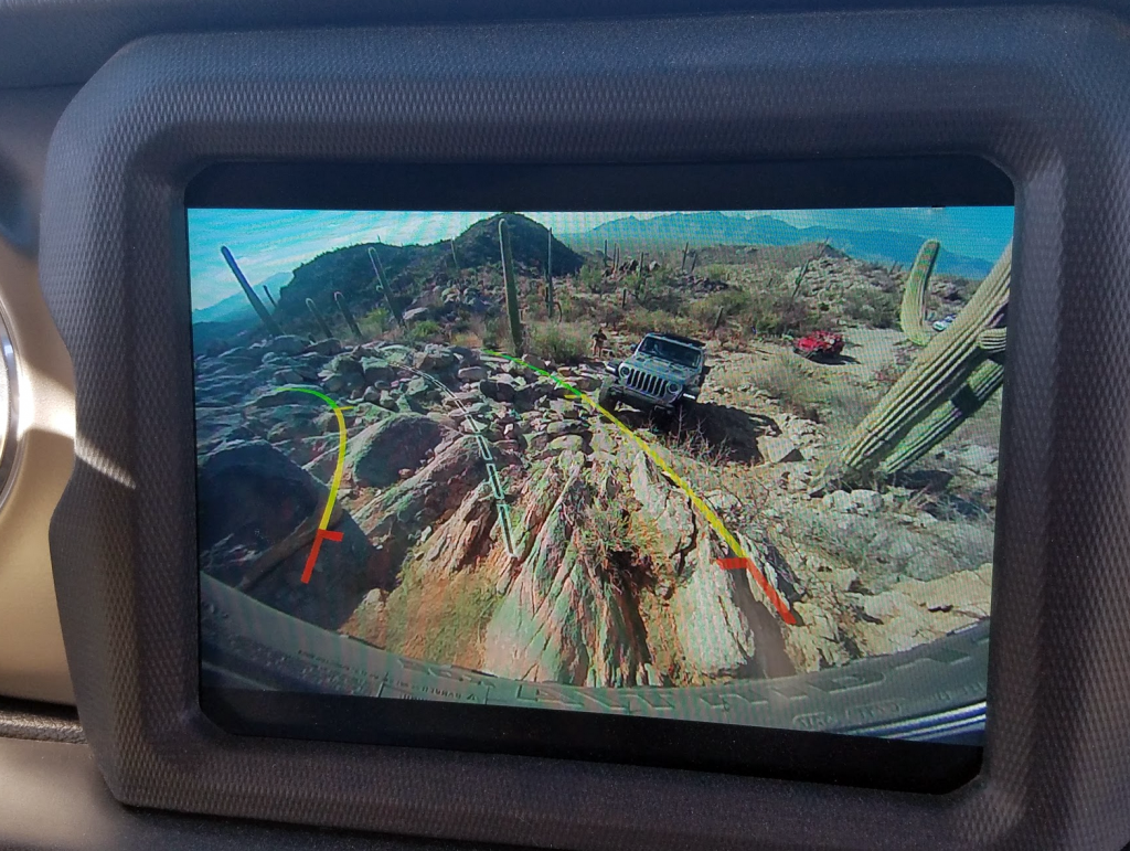 Wrangler rear-view camera 