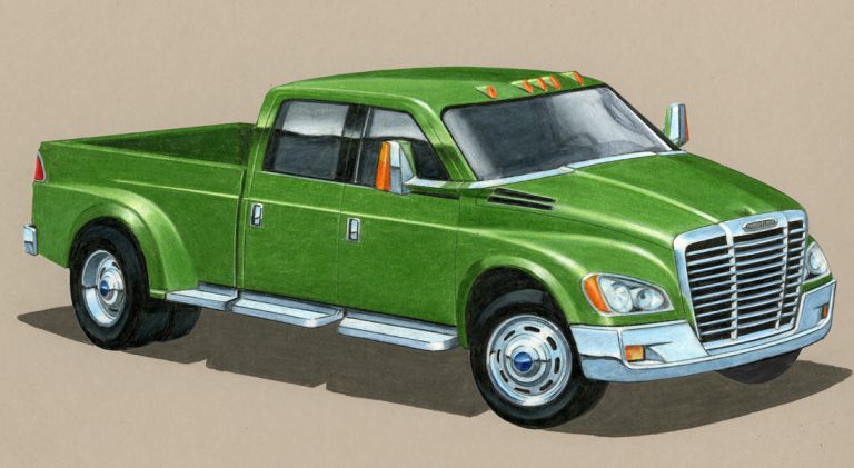 Big-Rig Style: What If Semi-Truck Makers Built Pickups? | The Daily