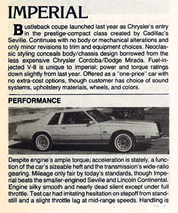 1982 Imperial Review