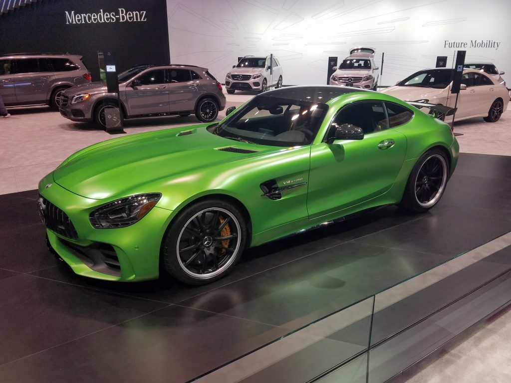 2018 Mercedes-AMG GT R in AMG Green Hell Magno