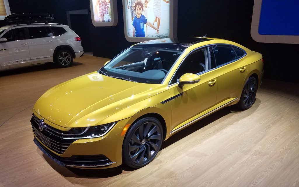2019 Volkswagen Arteon in Tumeric Yellow