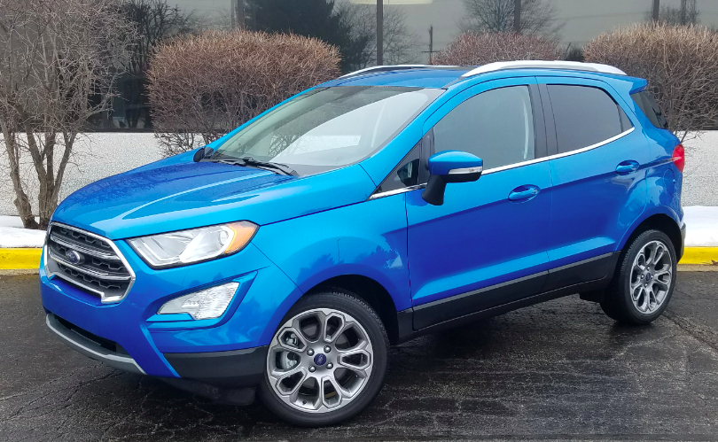 ford ecosport blue interior