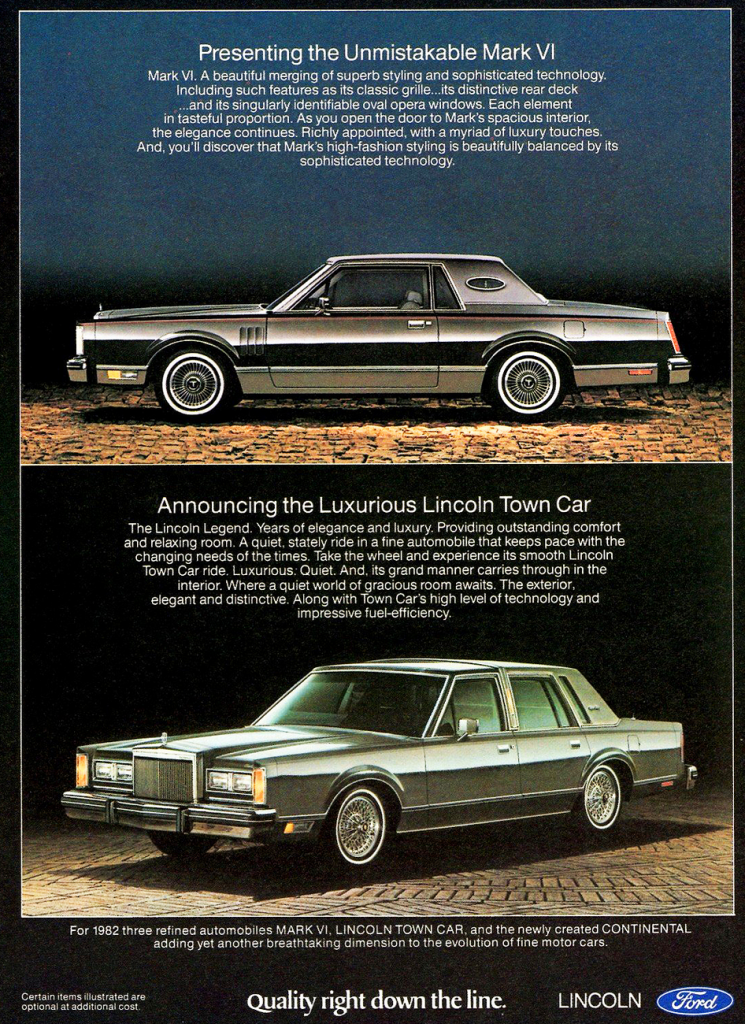 Car Ads From 1982
