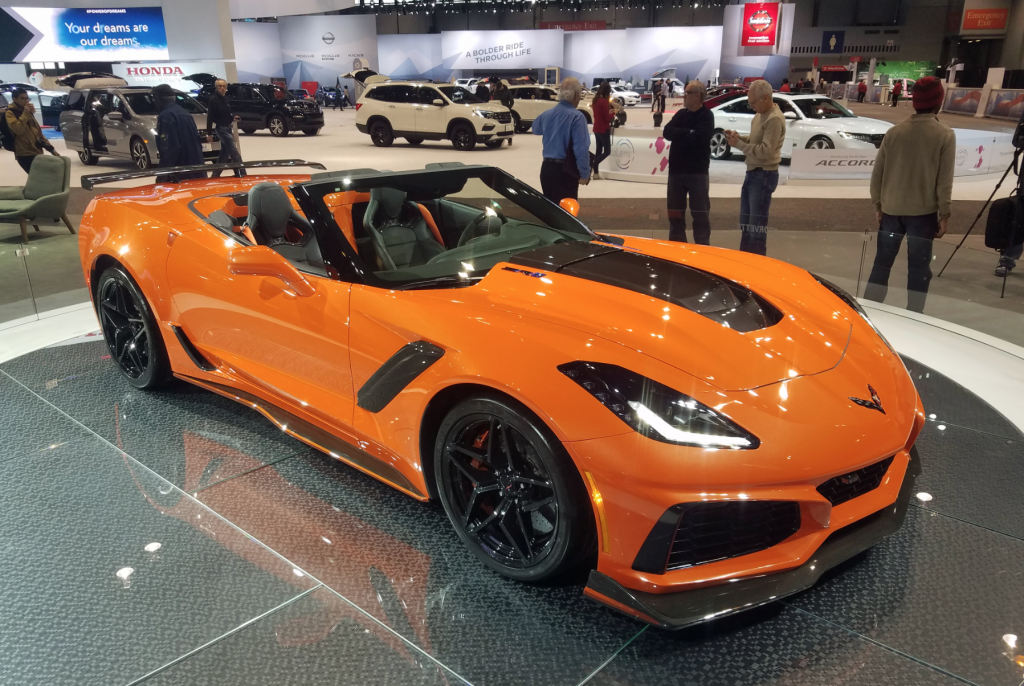 2019 Chevrolet Corvette ZR1 Convertible in Sebring Orange