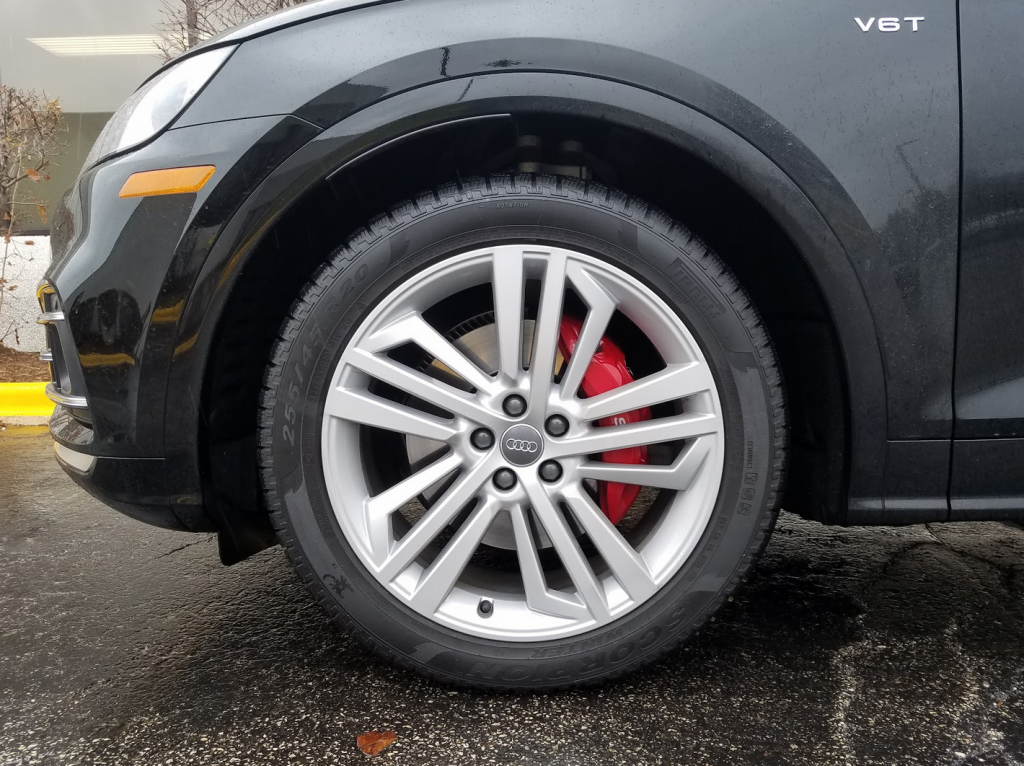 2018 Audi SQ5 21-inch wheels 