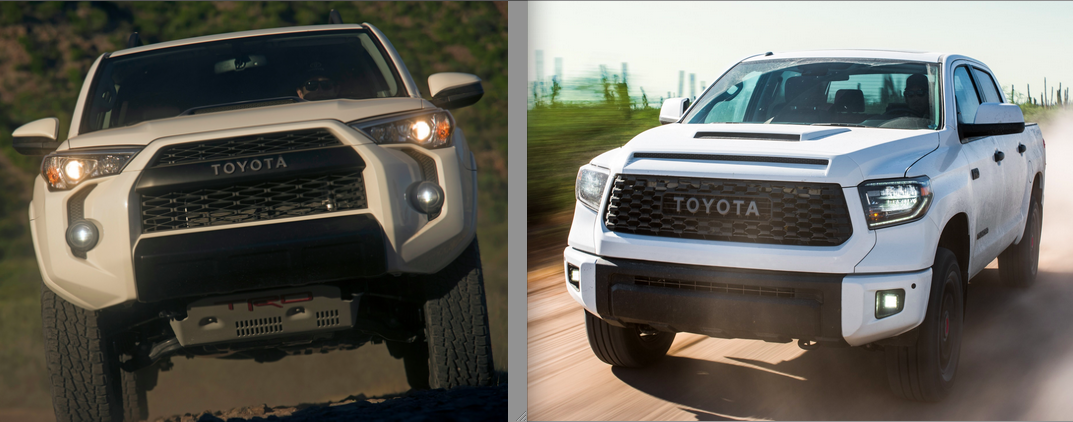 Toyota 4Runner and Tundra TRD Pro