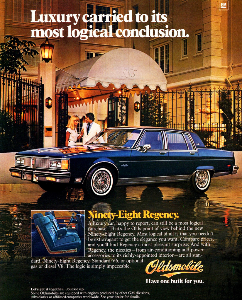 1983 Oldsmobile 98 Ad 