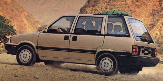 nissan van 1980