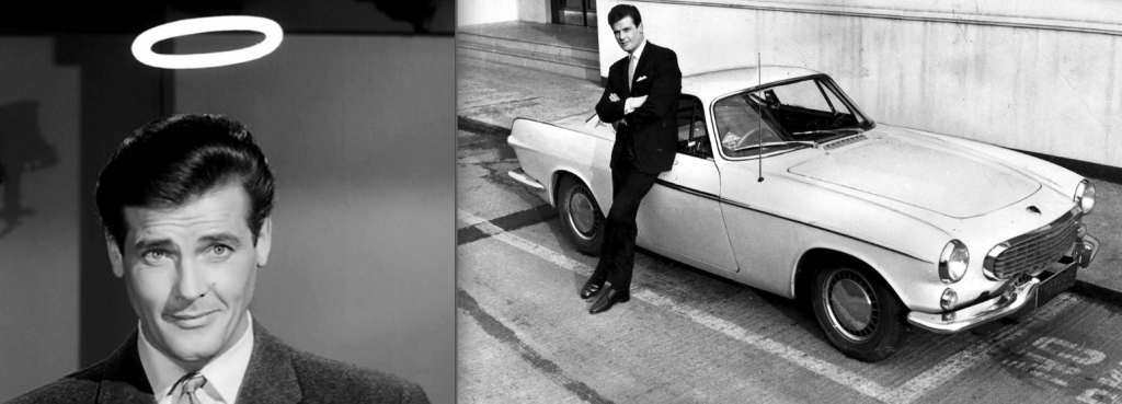 Simon Templar and the Volvo P1800 