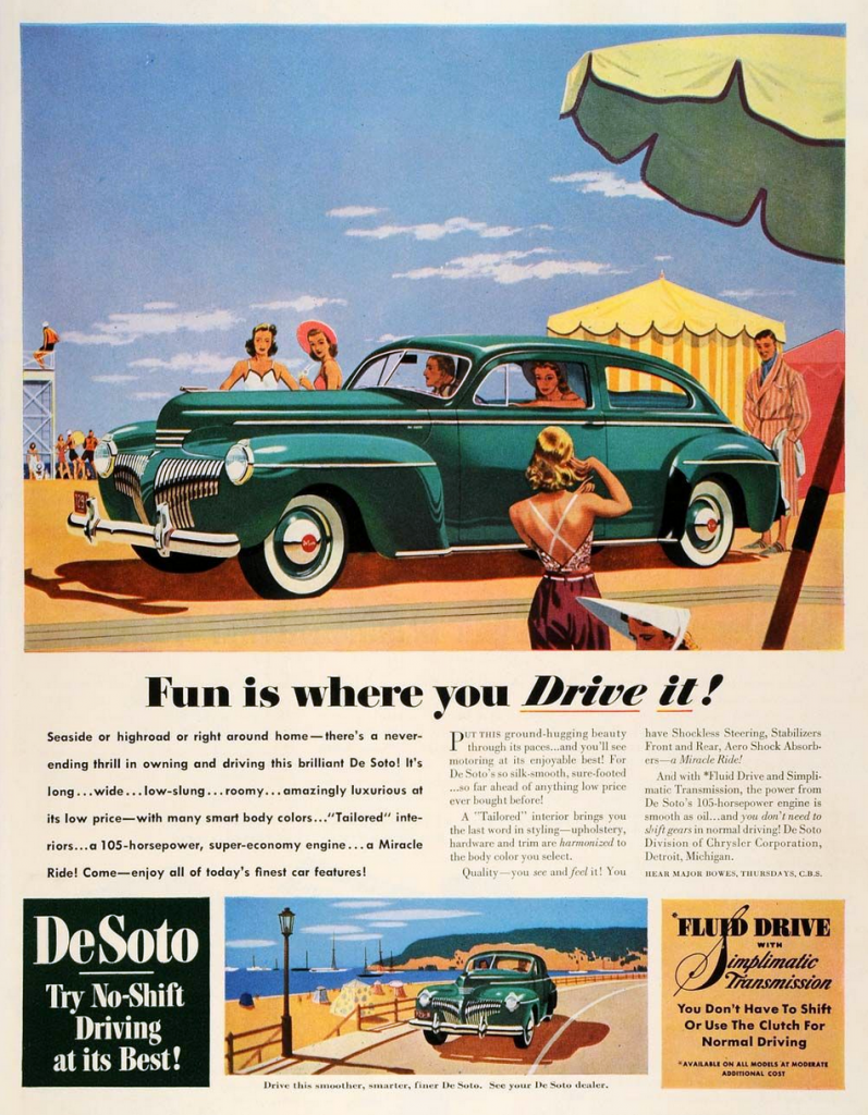 1941 DeSoto Ad 
