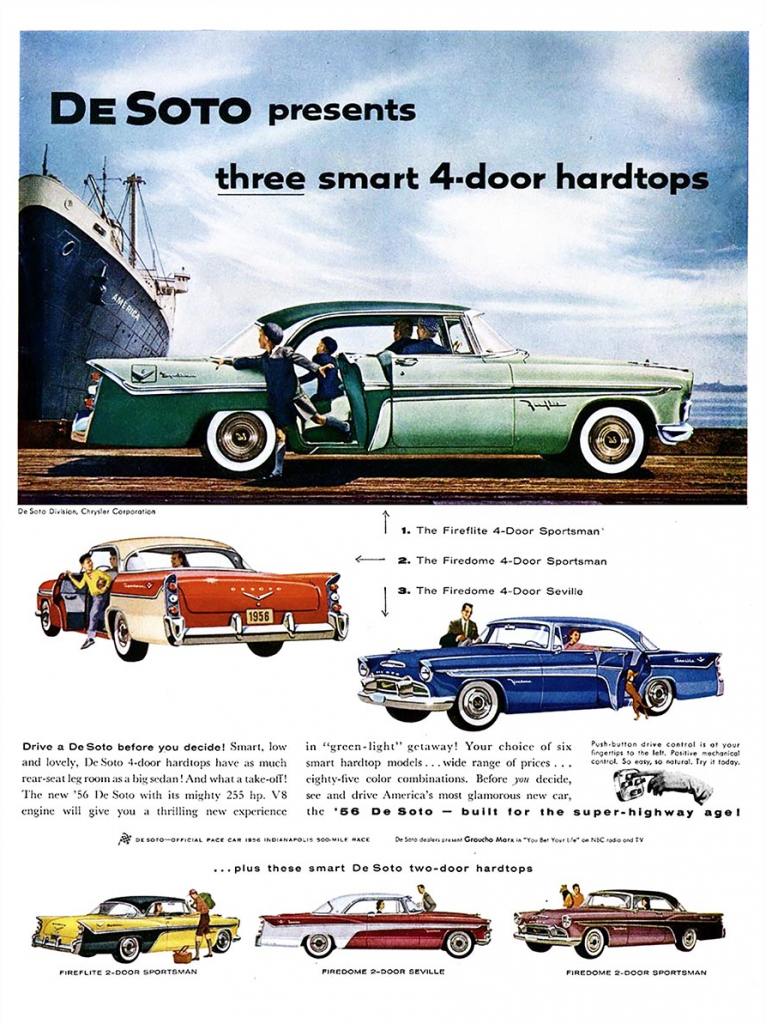 1956 DeSoto Ad 