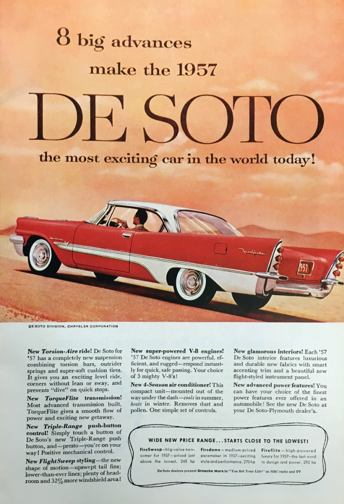 1957 DeSoto Ad 