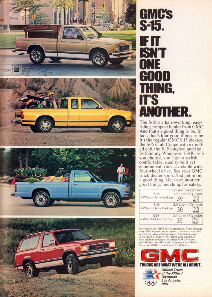 1983 GMC Ad 
