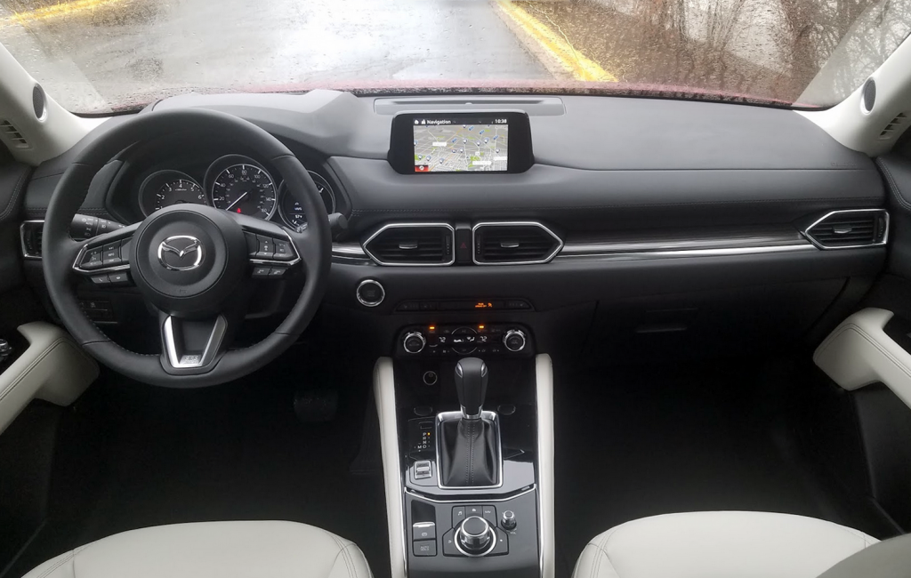 Mazda CX-5 Cabin in Parchment 