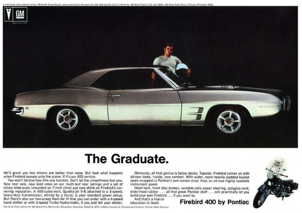 1969 Pontiac Firebird Ad 
