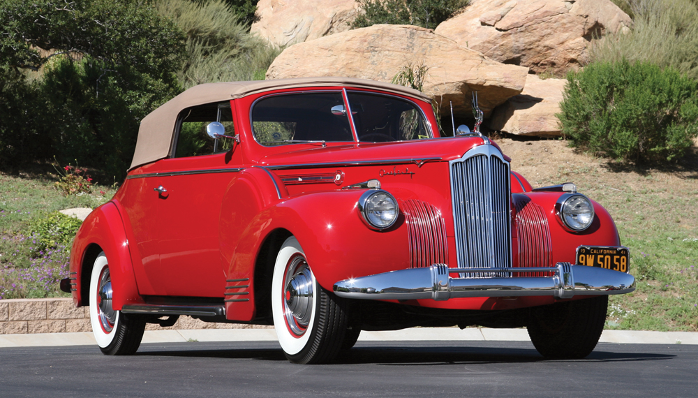 1941 Packard One Sixty Deluxe Convertible Coupe