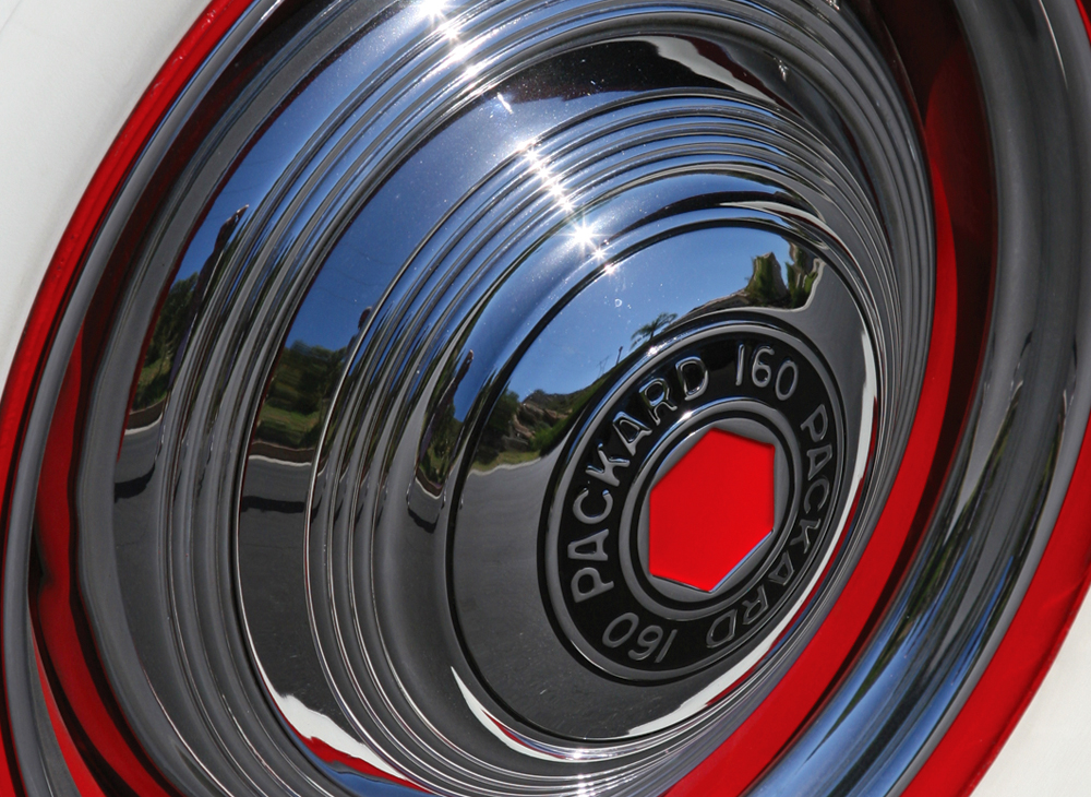 1941 Packard One Sixty Wheel Cover, Hub Cab 