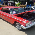 Fairly ordinary then, far from ordinary now: a 1963 Ford Galaxie 500 two-door hardtop.