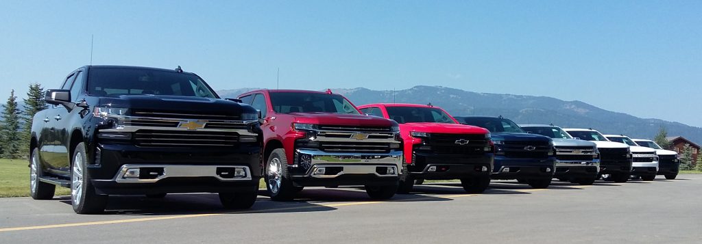 2019 Chevrolet Silverado trim levels