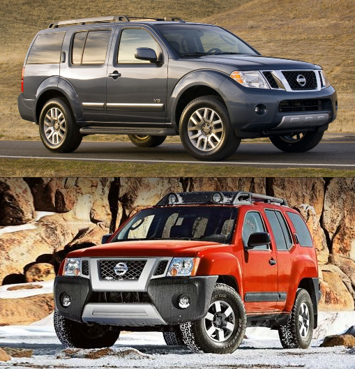 Nissan Xterra en Pathfinder 