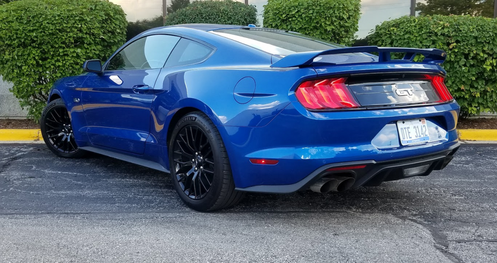 2018 Ford Mustang GT Premium in Lightning Blue 