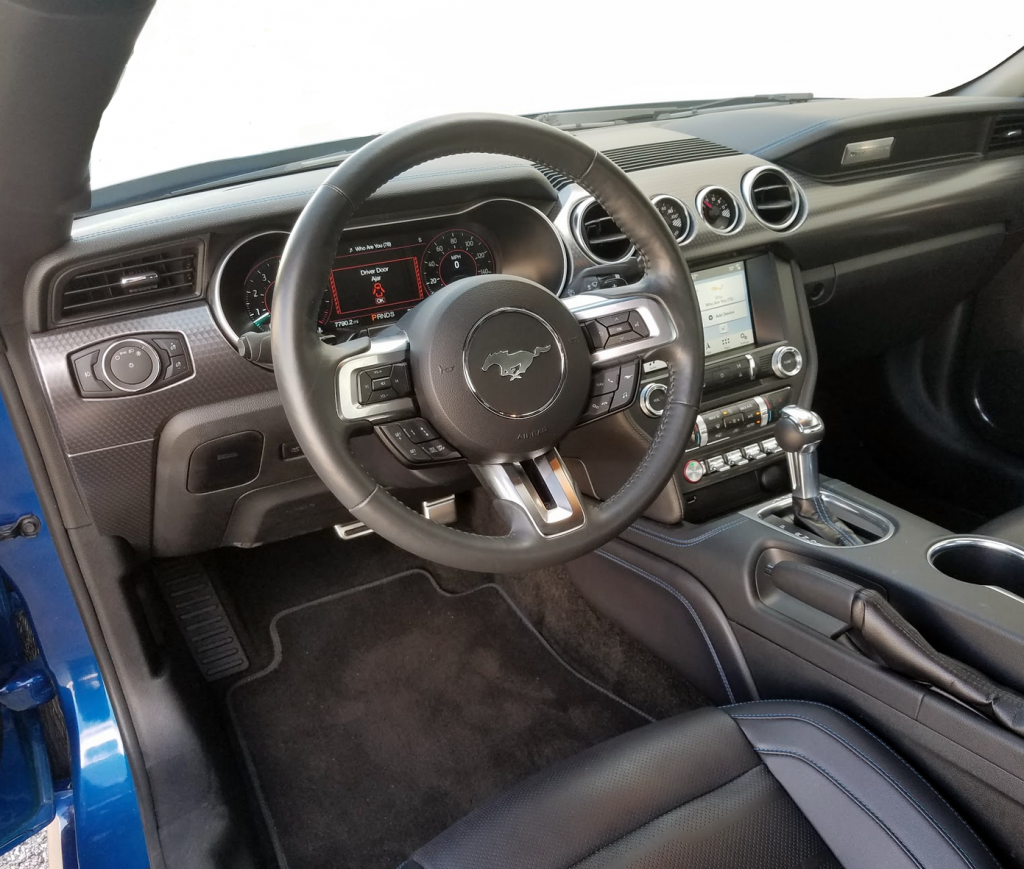2018 Ford Mustang GT Premium in Lightning Blue 