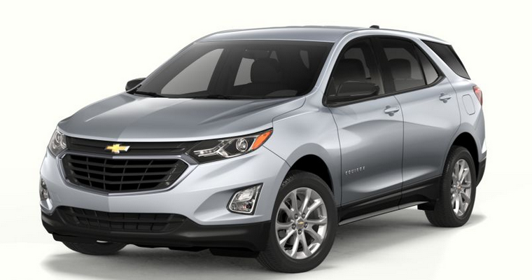 Chevrolet Equinox in Silver Ice 