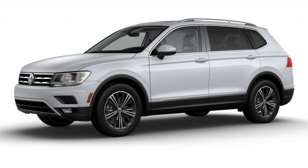 2019 Volkswagen Tiguan in White Silver 