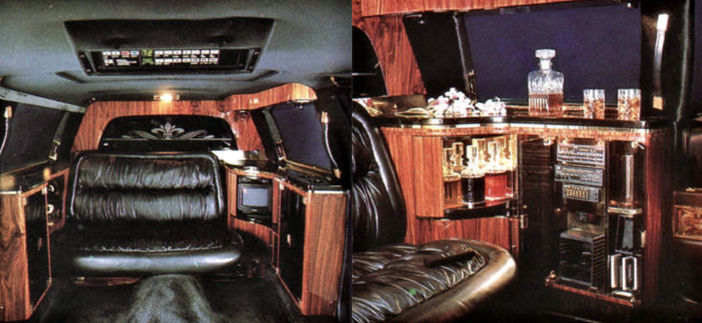 Trump Limo Cabin 