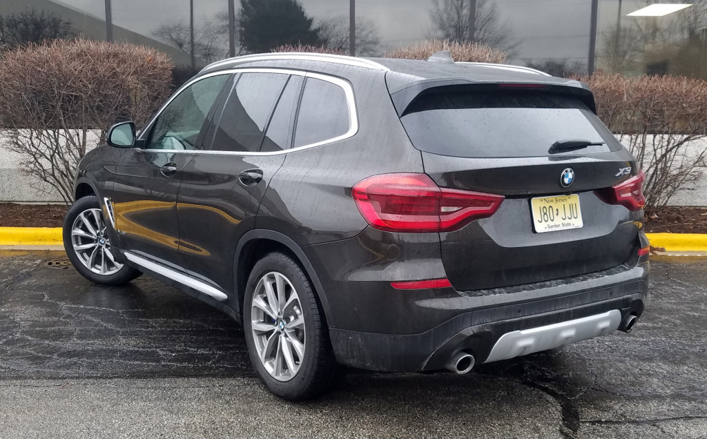2018 BMW X3 in Dark Olive, a $550 color option 